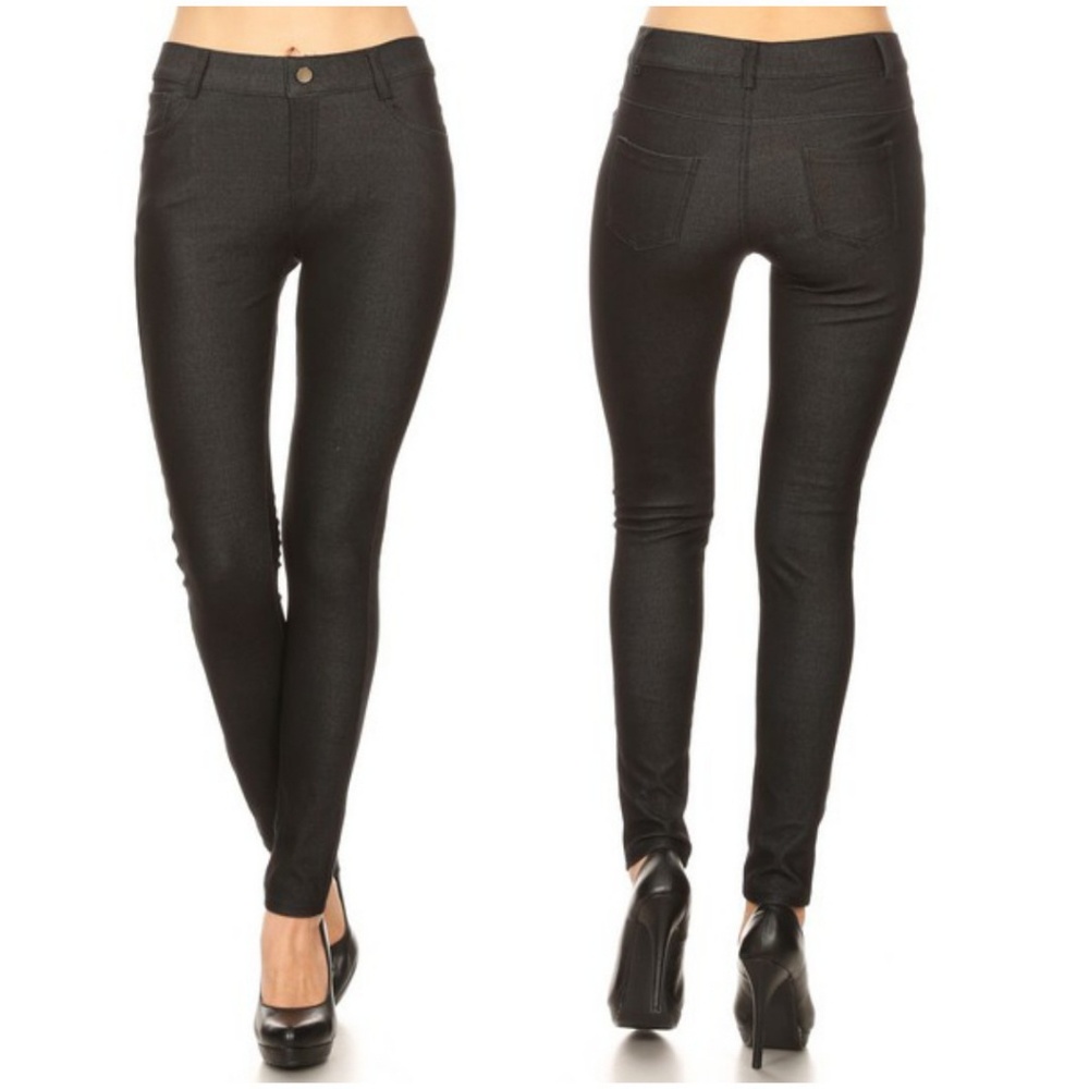 Women's Cotton-Blend 5-Pocket Skinny Jeggings